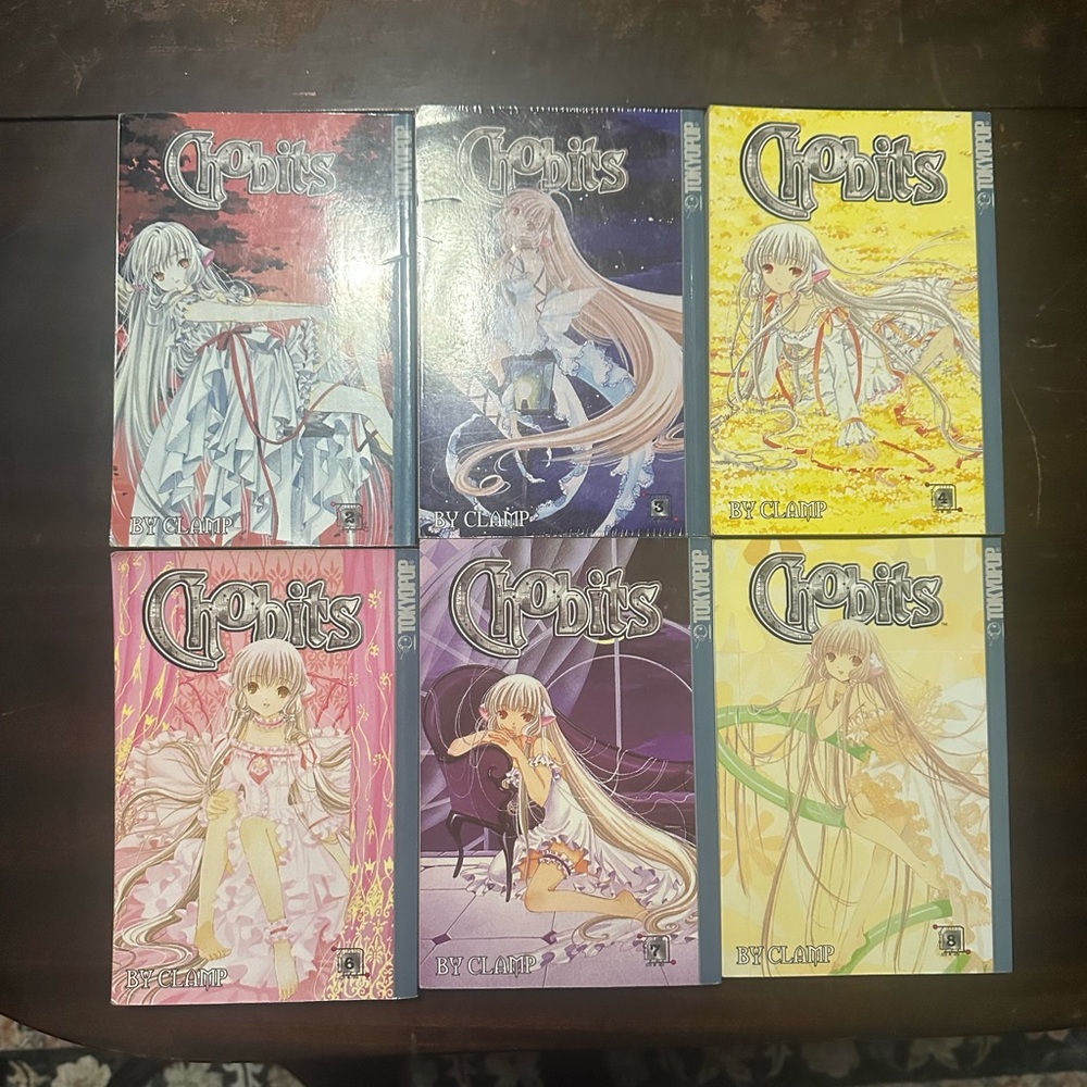 Chobits Manga Set of 6 Volumes